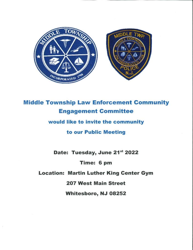 law enforcement community engagement meeting